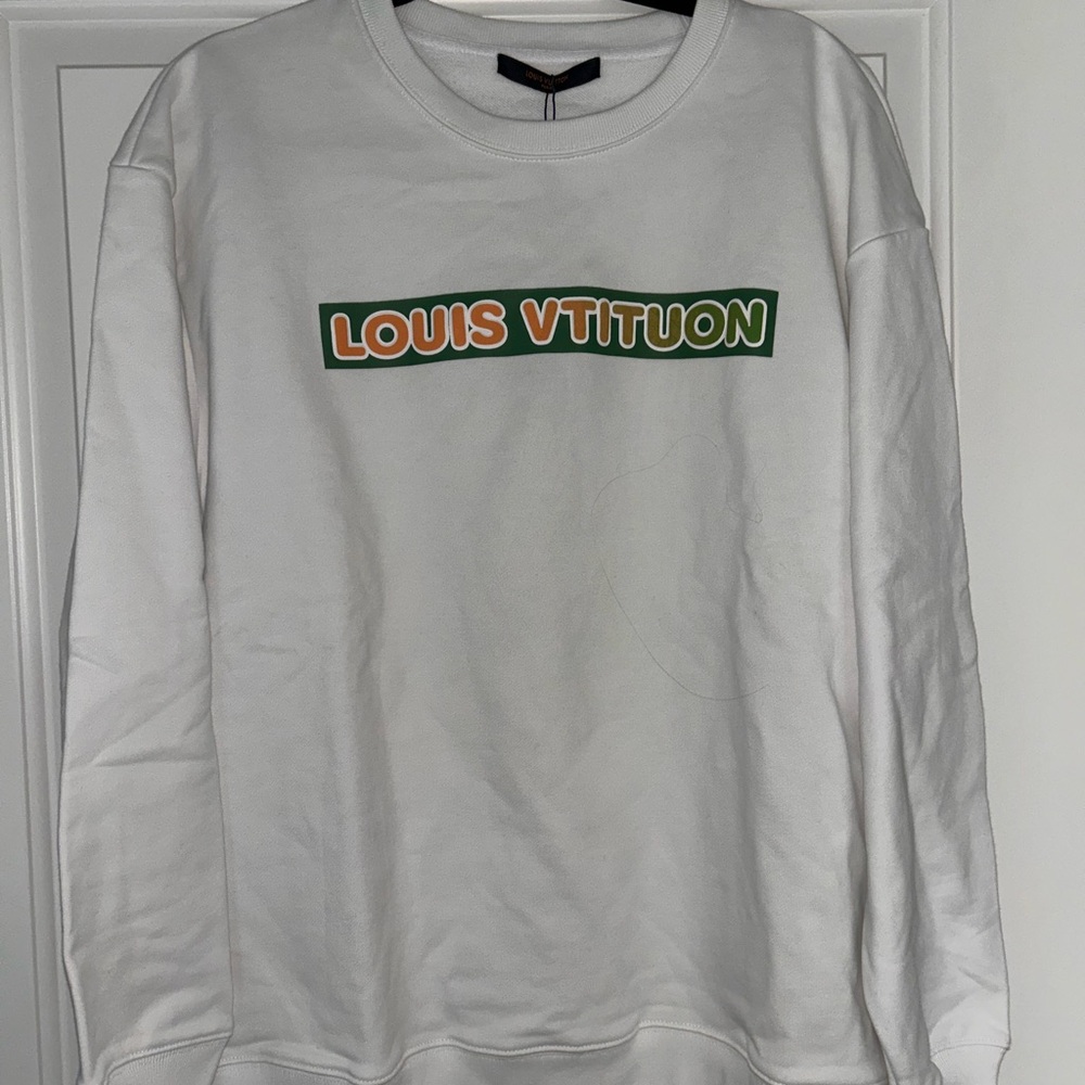 White Unisex Sweater